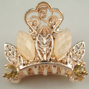 crown tiara Crystal Rhinestone Hair Clip barrette